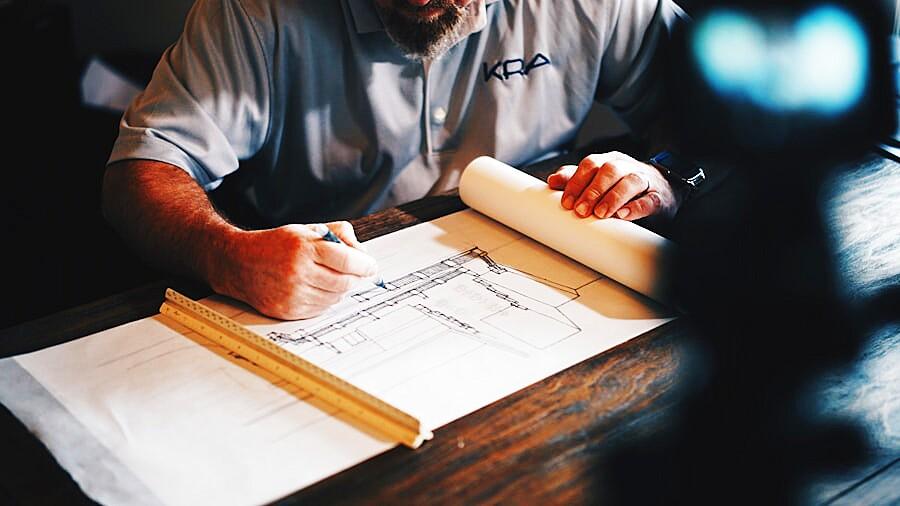 Home-services professionals on the job